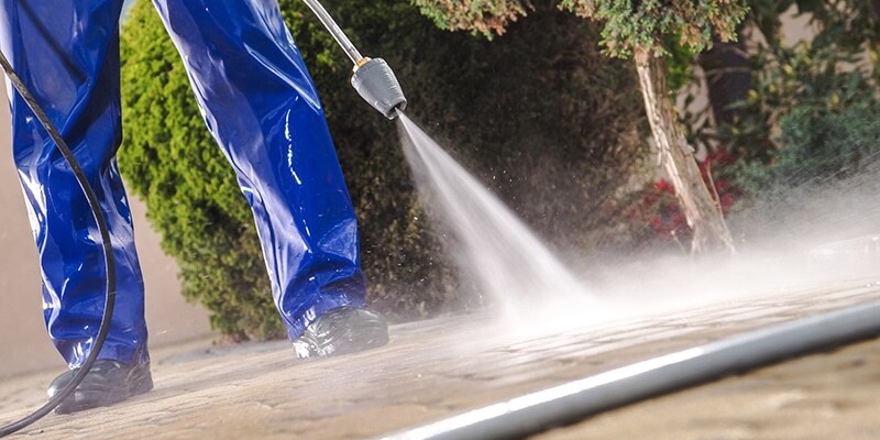 Pressure washing